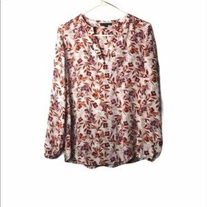Adrianna Papell Blouse Size Small Long Sle…